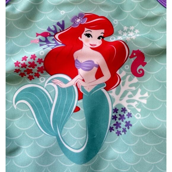 Disney Infant Authentic Character One Piece The Little Mermaid 24M Ruffle Ariel - Picture 4 of 5